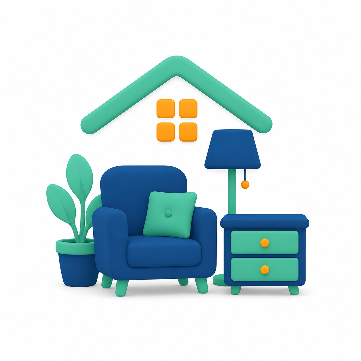 Furniture & Home category illustration